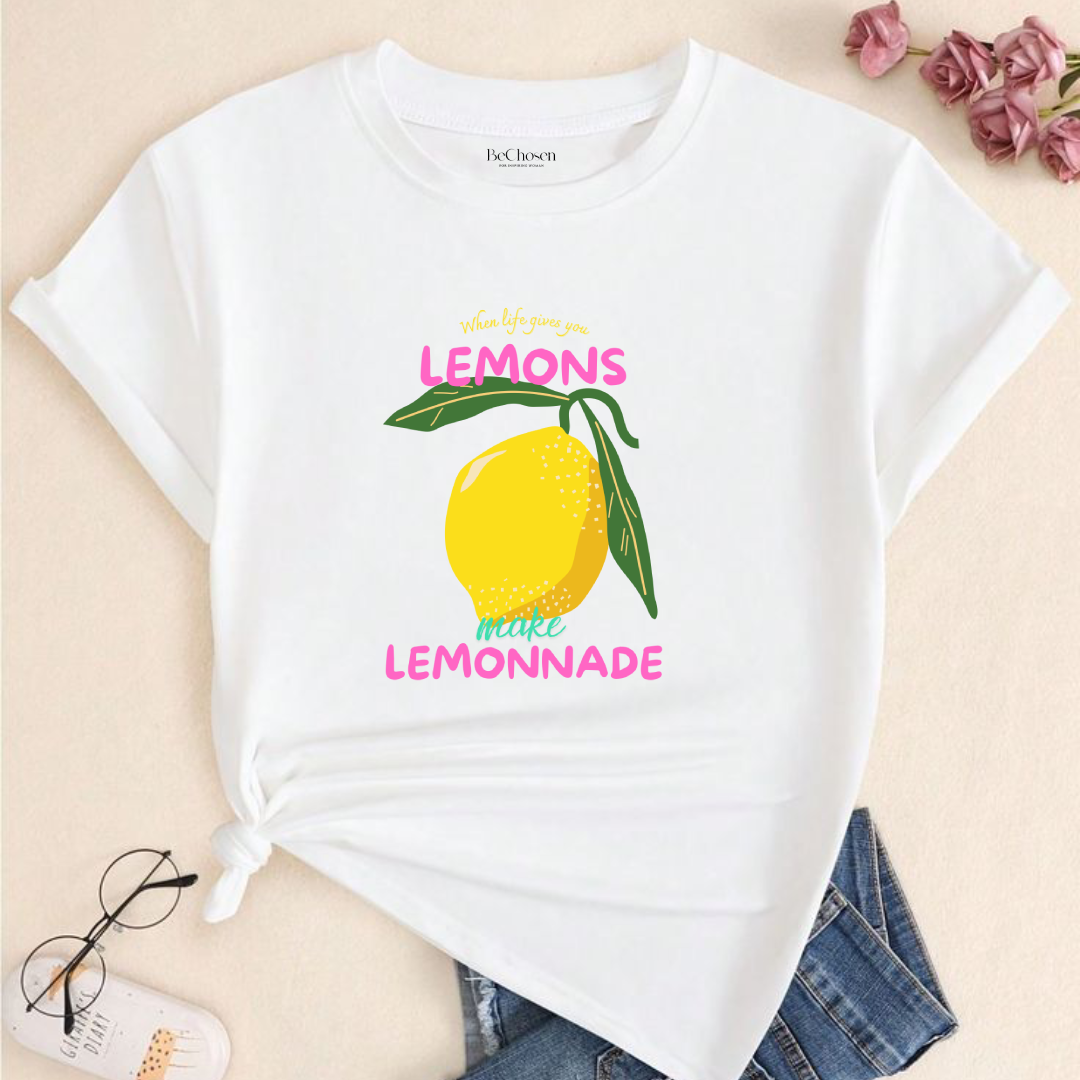 T-shirt Algodão Lemonade