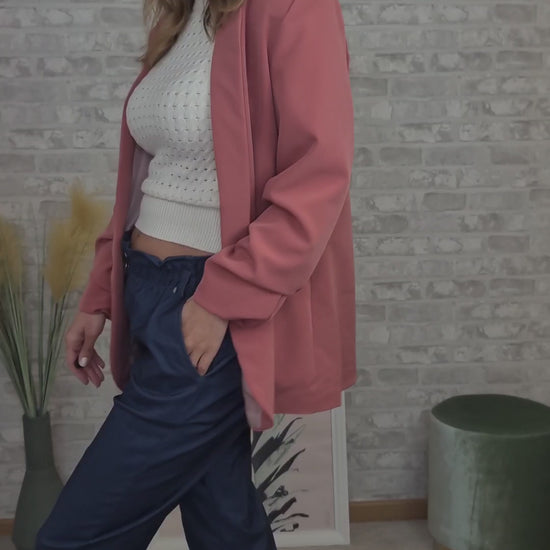 Blazers com forro interior 