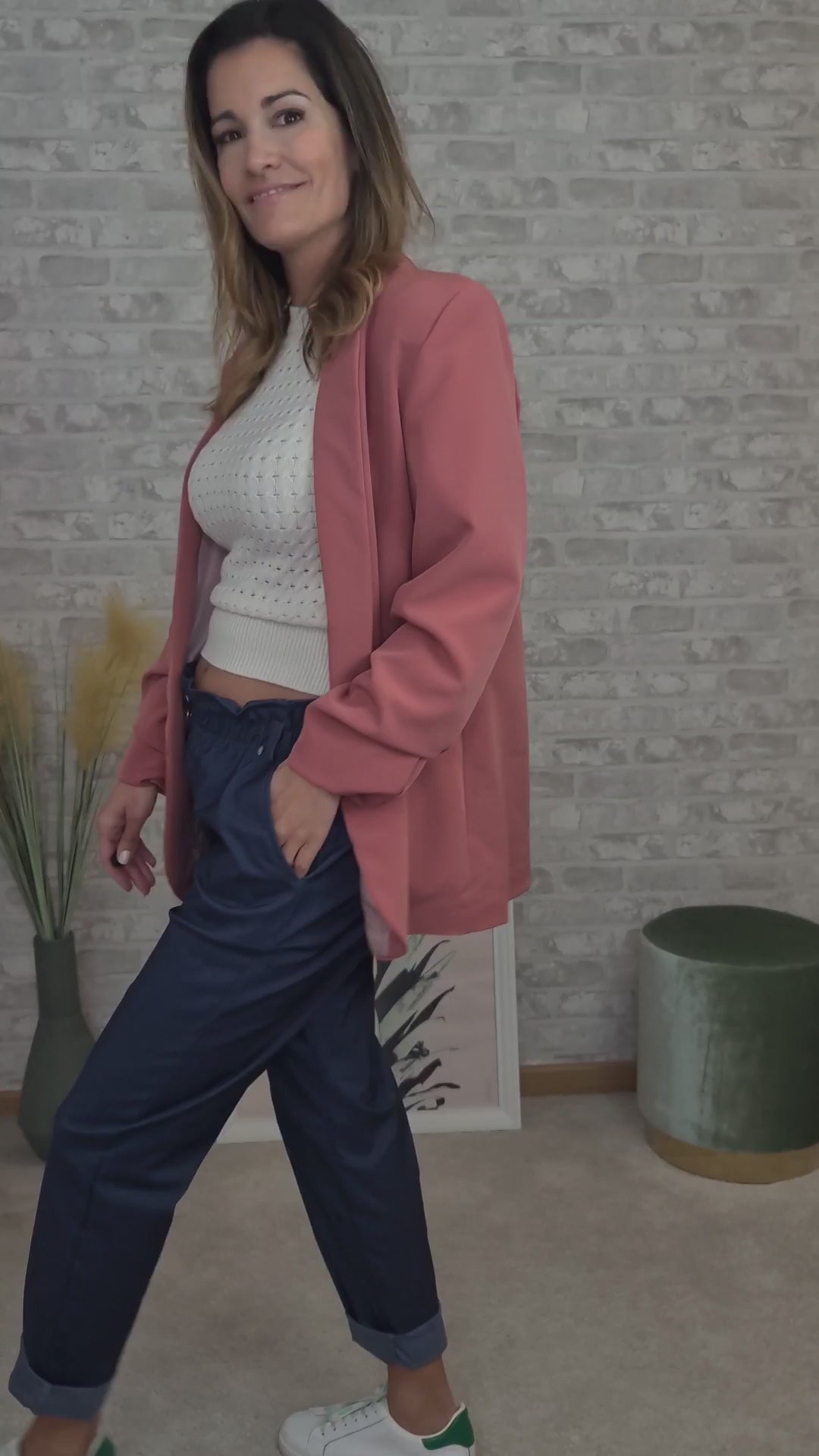 Blazers com forro interior 