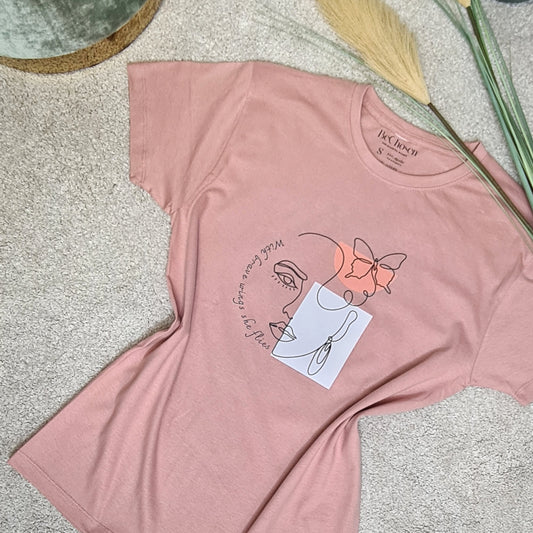 T-shirt Algodão Brave Wings